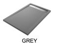 Shower tray, gutter, Acrystone resin - VULCANO SIDE INOX 200