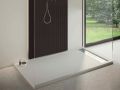 Shower tray, gutter, Acrystone resin - VULCANO SIDE INOX 200