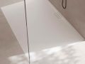 Shower tray, transverse drain - VULCANO FRONTAL