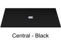 Shower tray, with central drain - CENTRAL PIZARRA 200