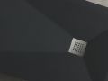 Custom-made XXL shower tray with smooth finish - LEEDS
