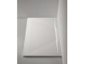 Shower tray, with side drain - GLASGOW FRONTAL