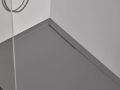 Shower tray, corner evacuation drain - GLASGOW CORNER