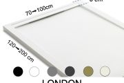 Shower tray, very thin designer channel - LONDON 120