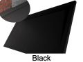 Side evacuation shower tray 100 cm, gutter design - LONDON SIDE