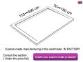 Shower tray, side channel, length - LONDON SIDE 170