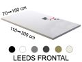 Side exhaust shower tray - LEEDS FRONTAL