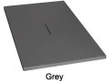 Design shower base with central drain - CARDIFF 200