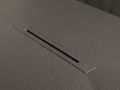 Design shower base with central drain - CARDIFF 200