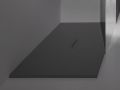 Design shower base with central drain - CARDIFF 200
