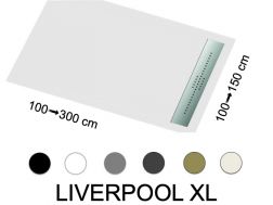 Shower tray, extra wide channel - LIVERPOOL XL