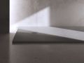 Extra-flat resin shower tray that can be cut to size ECOLINE