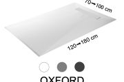 Shower tray, design, with discreet drainage - OXFORD