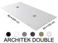 Double evacuation shower tray - ARCHITEK DOUBLE DRAIN