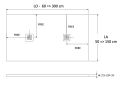 Double evacuation shower tray - ARCHITEK DOUBLE