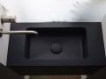 Washbasin counter, 100 x 40 cm, suspended or freestanding - LEEDS 40