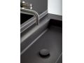 Washbasin counter, basin 85 cm, 100 x 46 cm, suspended or free-standing - LEEDS XL 85