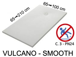 Shower tray, smooth finish Non-slip class 3 - PN24 - VULCANO LISO