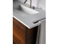 Designer washbasin, channel, 100 x 46 cm, suspended or free-standing - LONDON 50