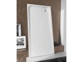 Shower tray, right angle waste, Solid Surface resin - FOGO