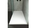 Shower tray, right angle waste, Solid Surface resin - FOGO