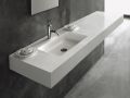 Washbasin top, Solid-Surface resin - LEEDS SOLID 50