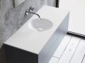 Vanity top, double round basin, 100 x 40 cm, suspended or freestanding - LEEDS DOUBLE  30