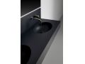 Washbasin top, oval basin, 120 x 46 cm, suspended or free-standing - LEEDS DOUBLE OVAL