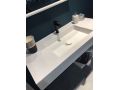 Washbasin countertop, 100 x 50 cm, suspended or built-in - NEW YORK 45