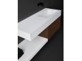 Washbasin top, Solid-Surface resin - LEEDS SOLID 40 MINI