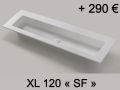 Washbasin top, 60 x 46 cm, suspended or free-standing - ARCHITEC