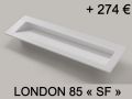 Washbasin top, 60 x 46 cm, suspended or free-standing - ARCHITEC