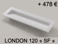 Washbasin top, 60 x 46 cm, suspended or free-standing - ARCHITEC