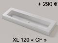 Washbasin top, 60 x 46 cm, suspended or free-standing - ARCHITEC