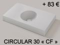 Washbasin top, 60 x 46 cm, suspended or free-standing - ARCHITEC