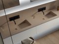 Washbasin top, 60 x 46 cm, suspended or free-standing - ARCHITEC