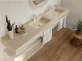Washbasin top, 60 x 46 cm, suspended or free-standing - ARCHITEC
