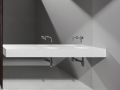 Washbasin top, 60 x 46 cm, suspended or free-standing - ARCHITEC