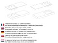 Washbasin counter, 100 x 50 cm, suspended or built-in - BOSTON 45
