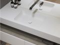 Washbasin counter, 100 x 50 cm, suspended or built-in - BOSTON 45