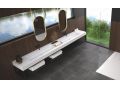 Washbasin top, 60 x 46 cm, suspended or free-standing - ARCHITEC