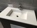 Washbasin countertop, 100 x 50 cm, suspended or built-in - NEW YORK 60