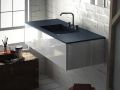 Washbasin countertop, 100 x 50 cm, suspended or built-in - NEW YORK 60