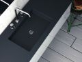 Washbasin countertop, 100 x 50 cm, suspended or built-in - NEW YORK 60