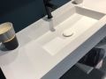 Washbasin countertop, 100 x 50 cm, suspended or built-in - NEW YORK 60