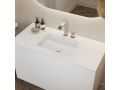 Washbasin countertop, 100 x 50 cm, suspended or built-in - NEW YORK 60