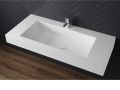 Washbasin countertop, 100 x 50 cm, suspended or built-in - NEW YORK 60
