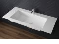 Washbasin countertop, 100 x 50 cm, suspended or built-in - NEW YORK 60