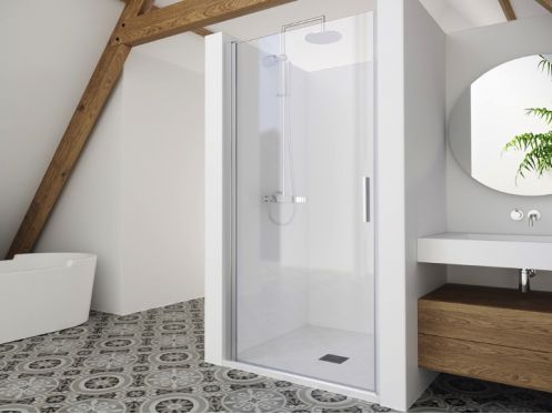 Shower door, hinged / pivoting - LYON