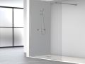 Shower screen,  100 cm, 8 mm fixed glass - DIJON